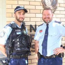 New policeman on the beat
