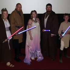 The force awakens for a midnight screening