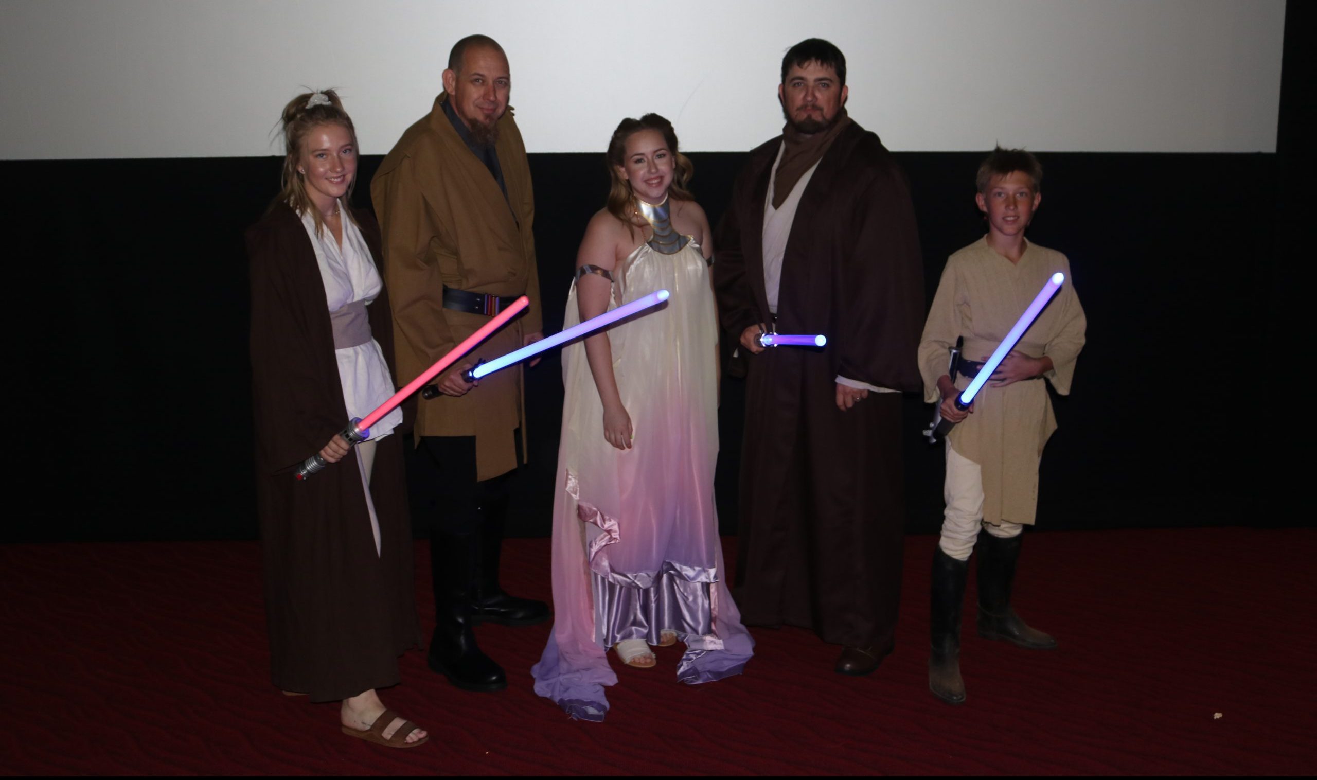 The force awakens for a midnight screening