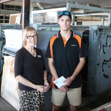 Gibbons Street paperboy retires