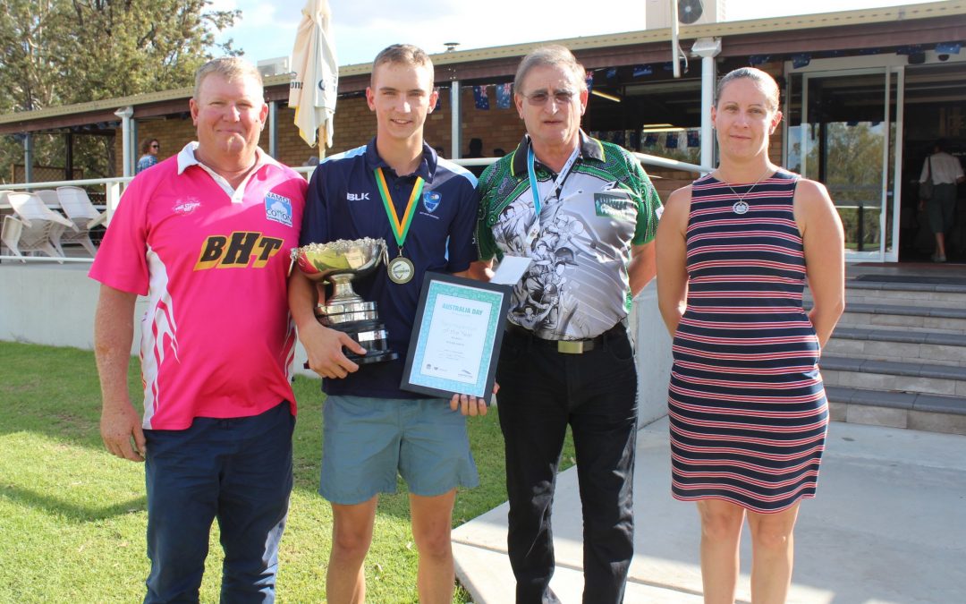 Wee Waa cricketer Dylan Smith named Narrabri Shire’s sportsperson of the year