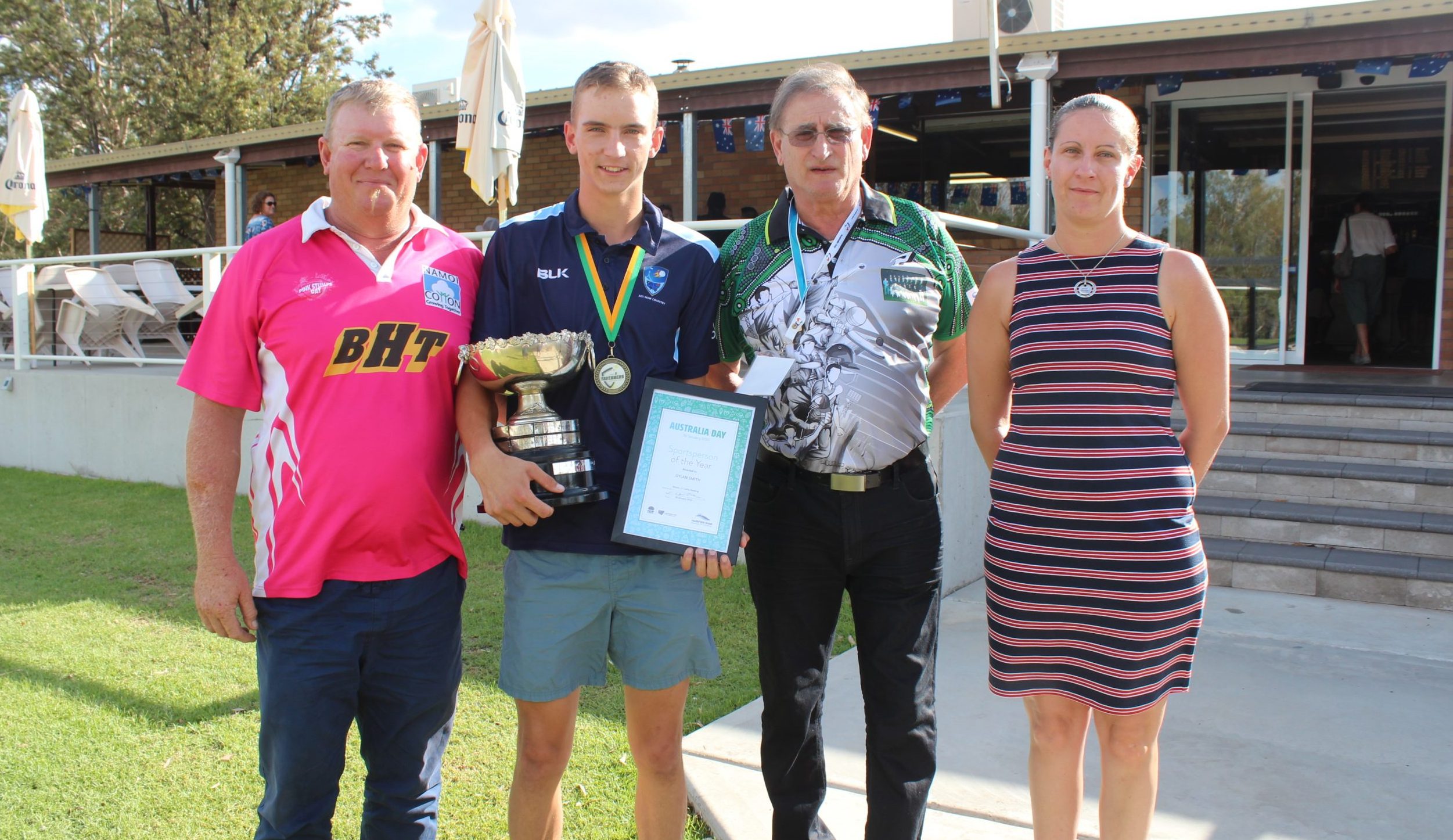 Wee Waa cricketer Dylan Smith named Narrabri Shire’s sportsperson of the year