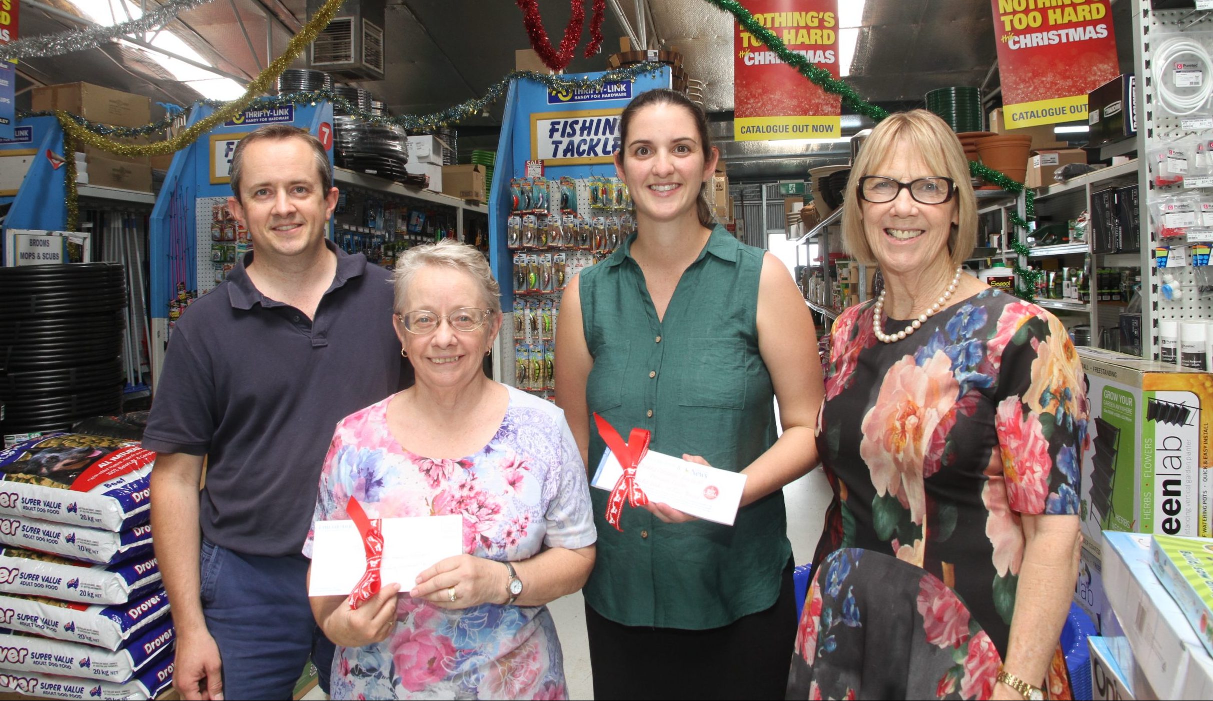 Local shoppers, retailers, the winners