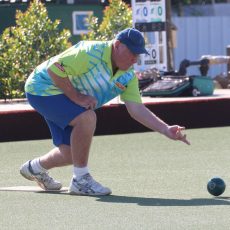 State Fours sectional playoff match contested at the Narrabri Sporties