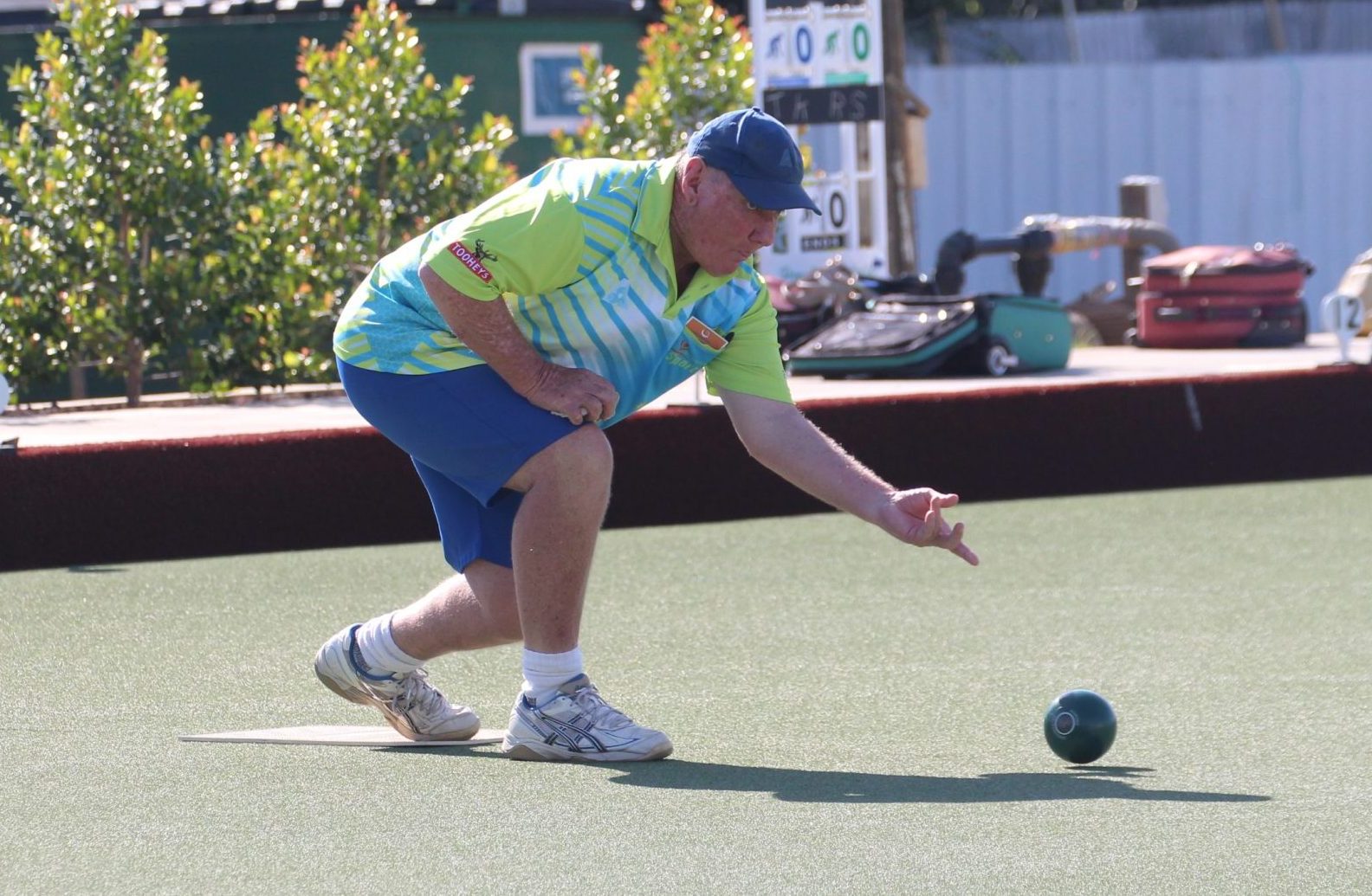 State Fours sectional playoff match contested at the Narrabri Sporties