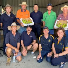 City-slickers visit the bush for a drought relief day at Cuttabri