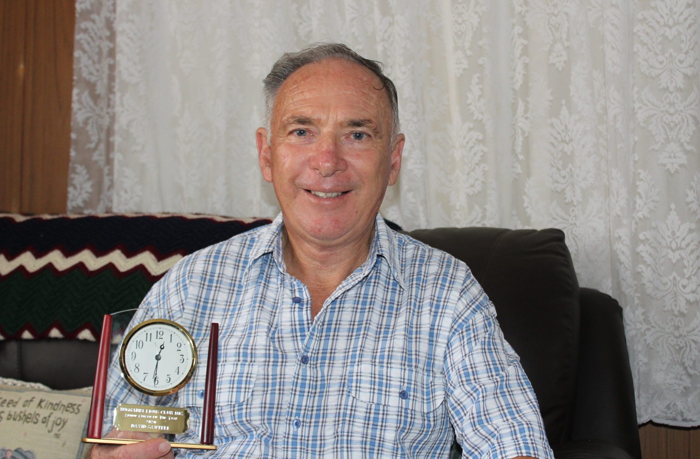 David Sawtell named Boggabri Lions Club Senior Citizen of the Year