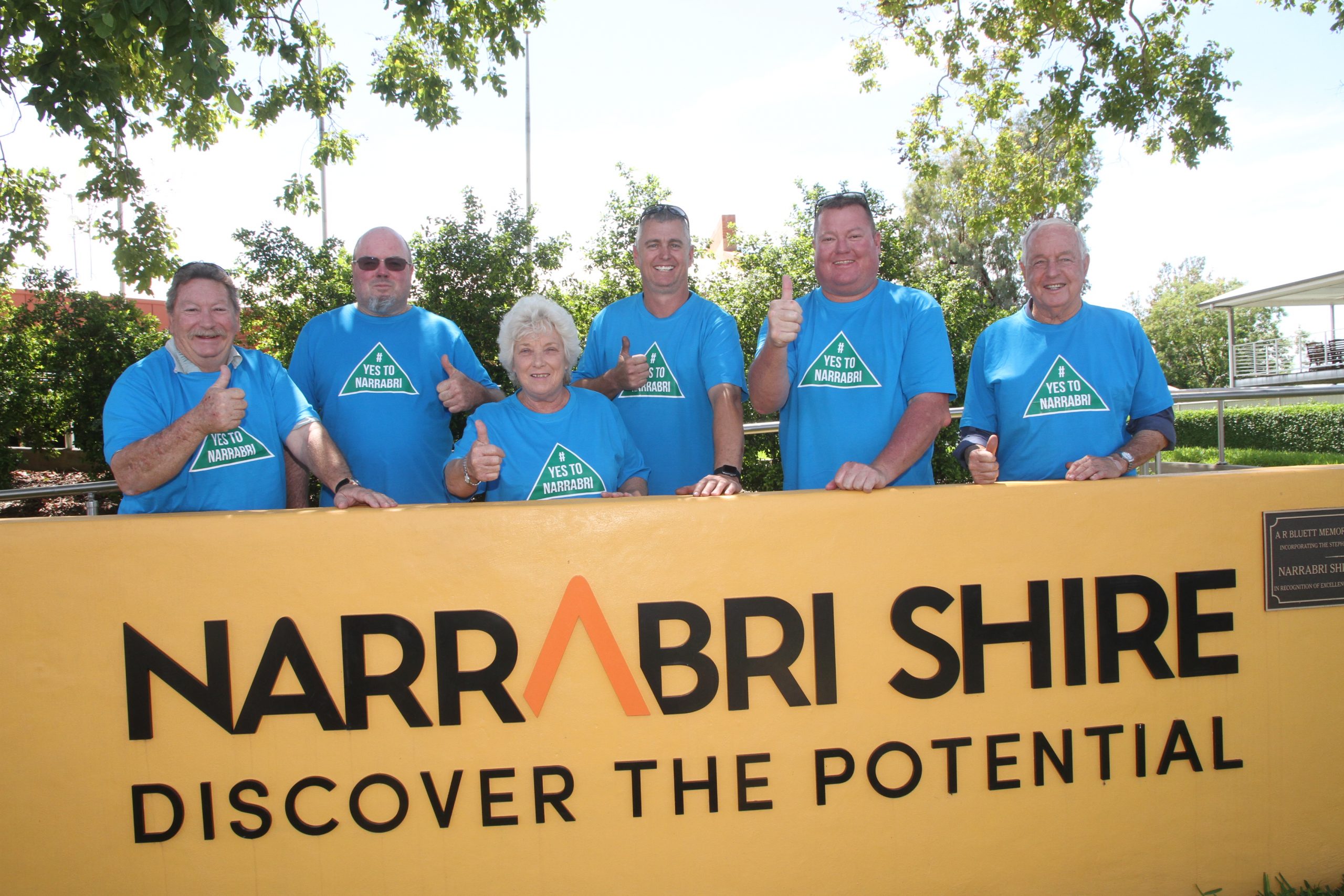 New Narrabri t-shirt fashion statement has a message