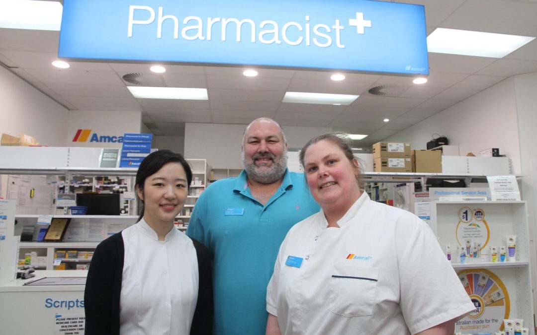 Pharmacist Mirae Choy is welcomed to CAMstart Amcal