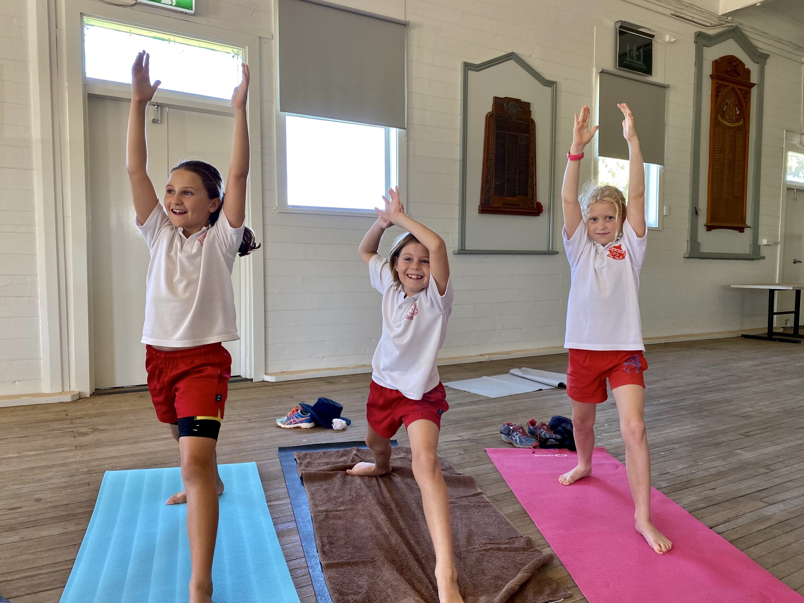 Bridie Harris, Bec McMahon and Sophie Slack-Smith.