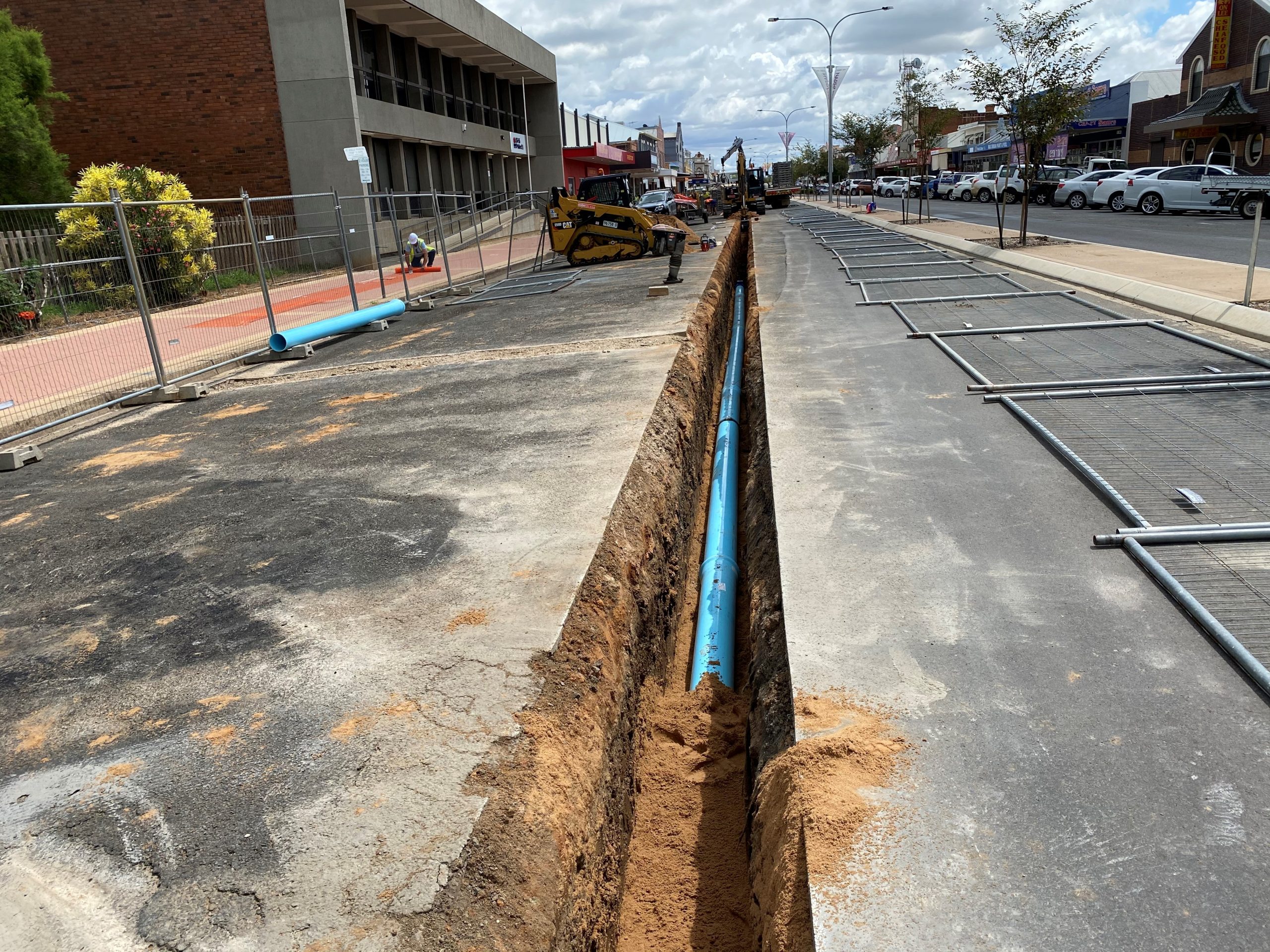 Fifty-year-old pipes replaced