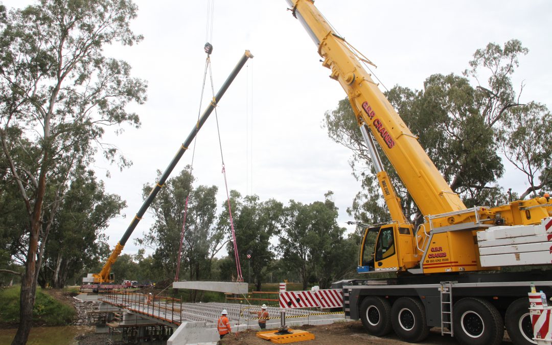 Tarriaro bridge nearing completion