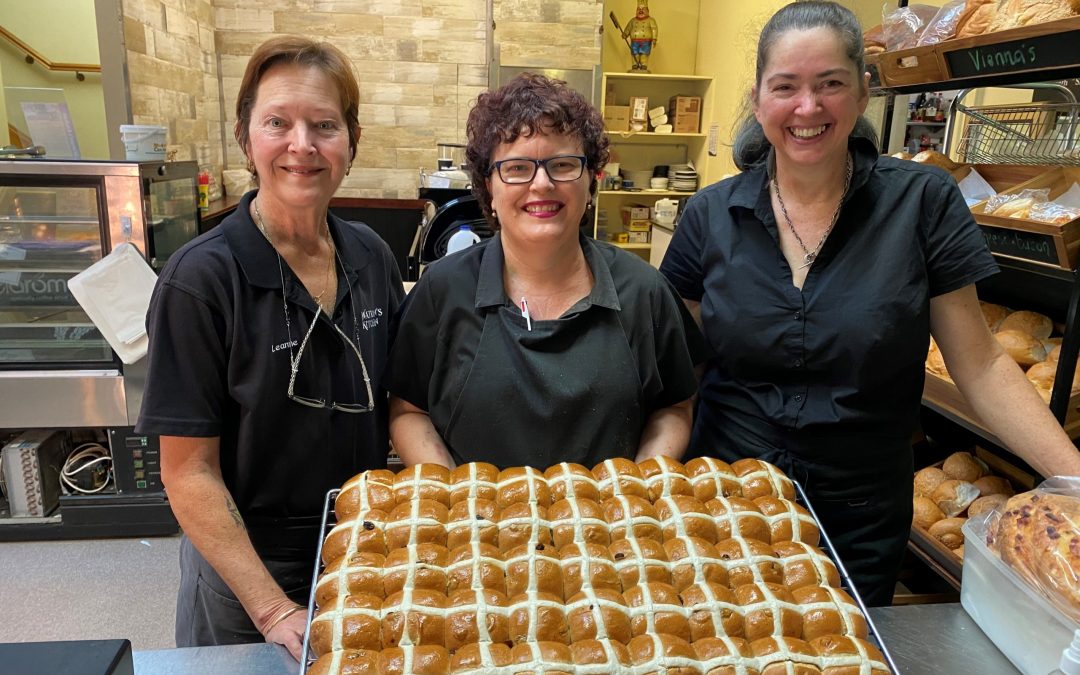 Hot cross bun time