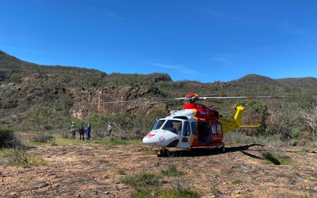 Waa Gorge chopper rescue