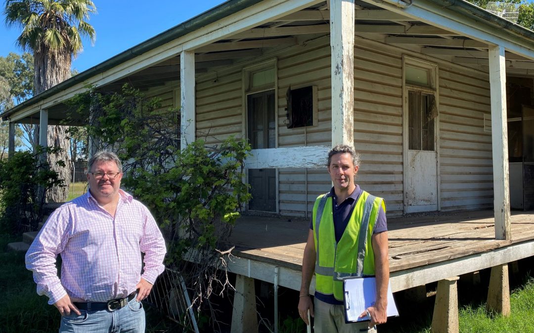 Caretaker will soon be at home in a new Showground house