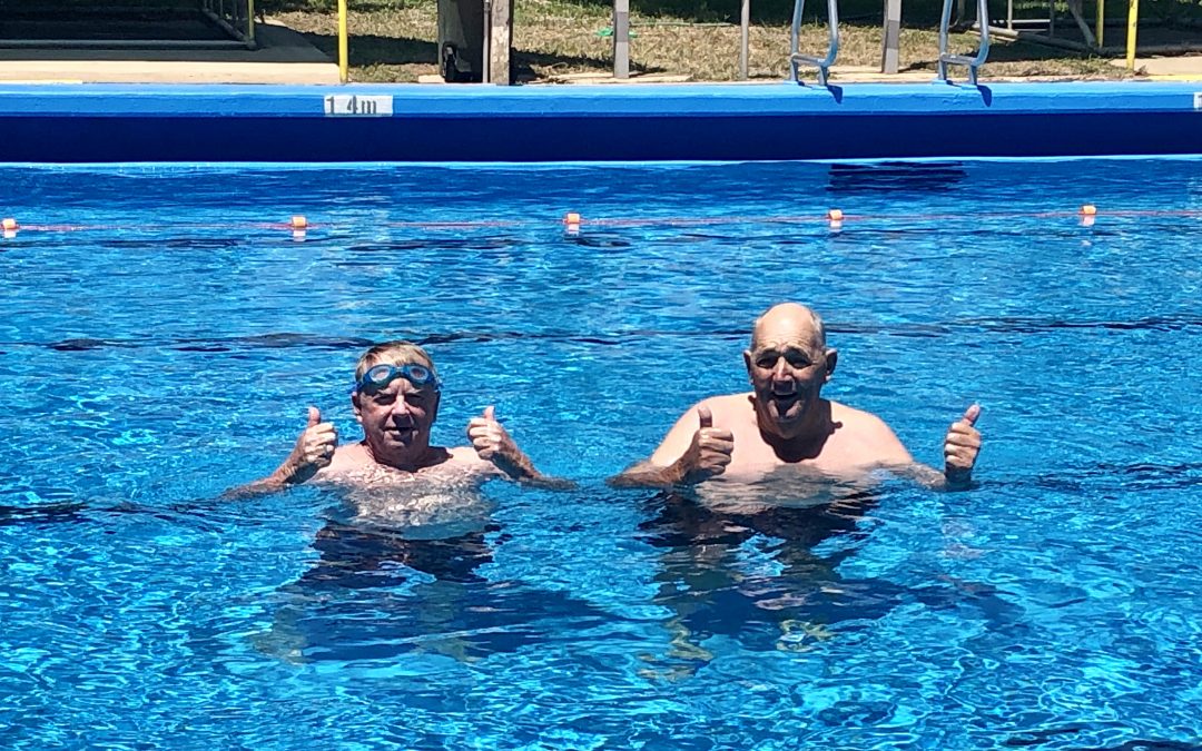 It’s a thumbs up from swimmers as pool opens