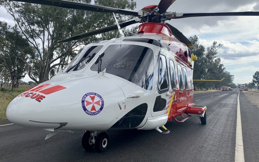 Westpac chopper responds to Boggabri incident