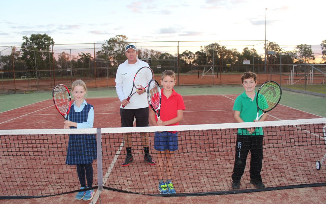 Group lessons return to the local Dangar Park courts
