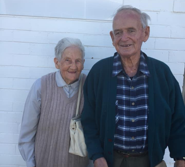 Mr and Mrs Wheeler married seventy years