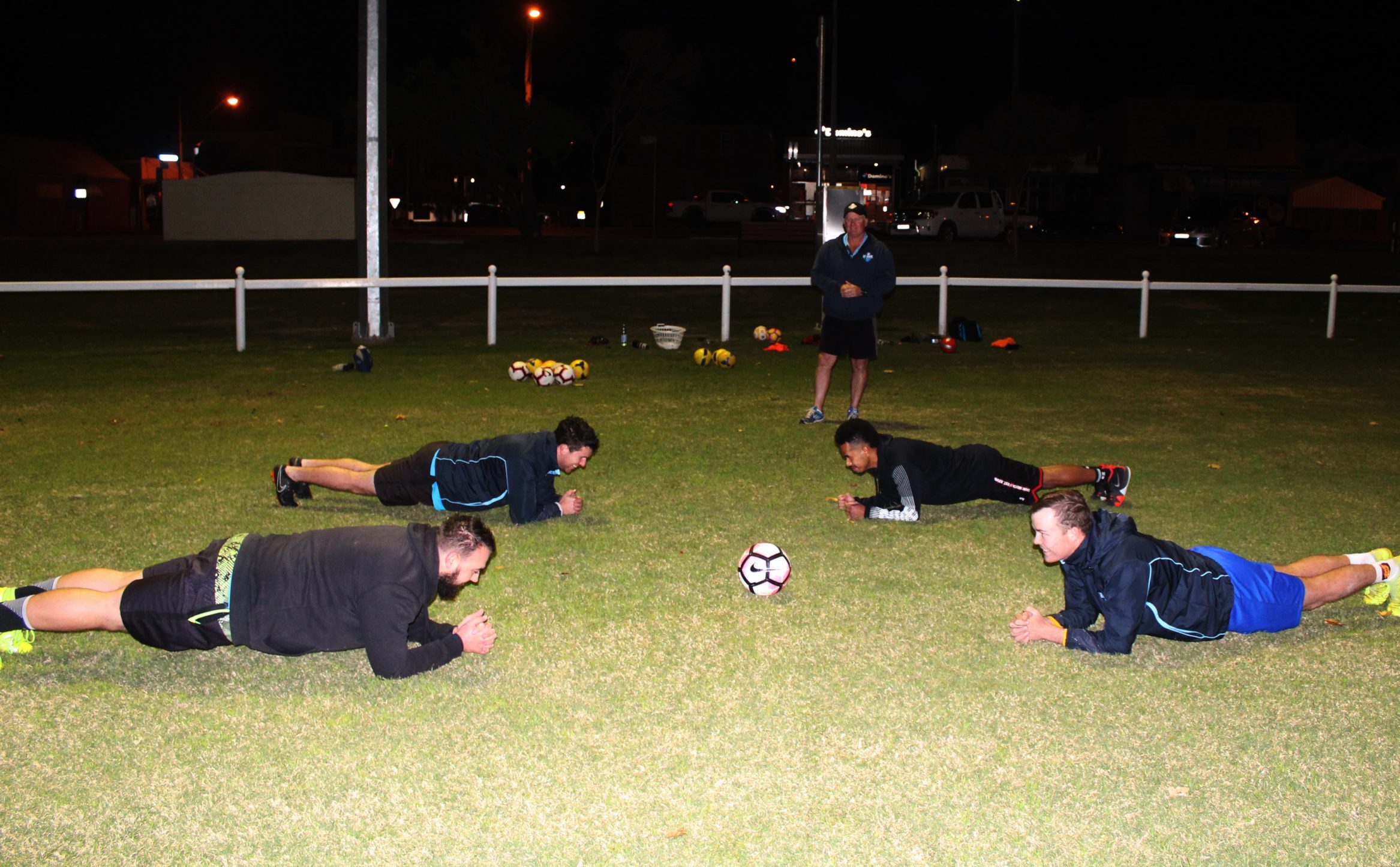 Narrabri FC hits the ground running at first pre-season training session since March