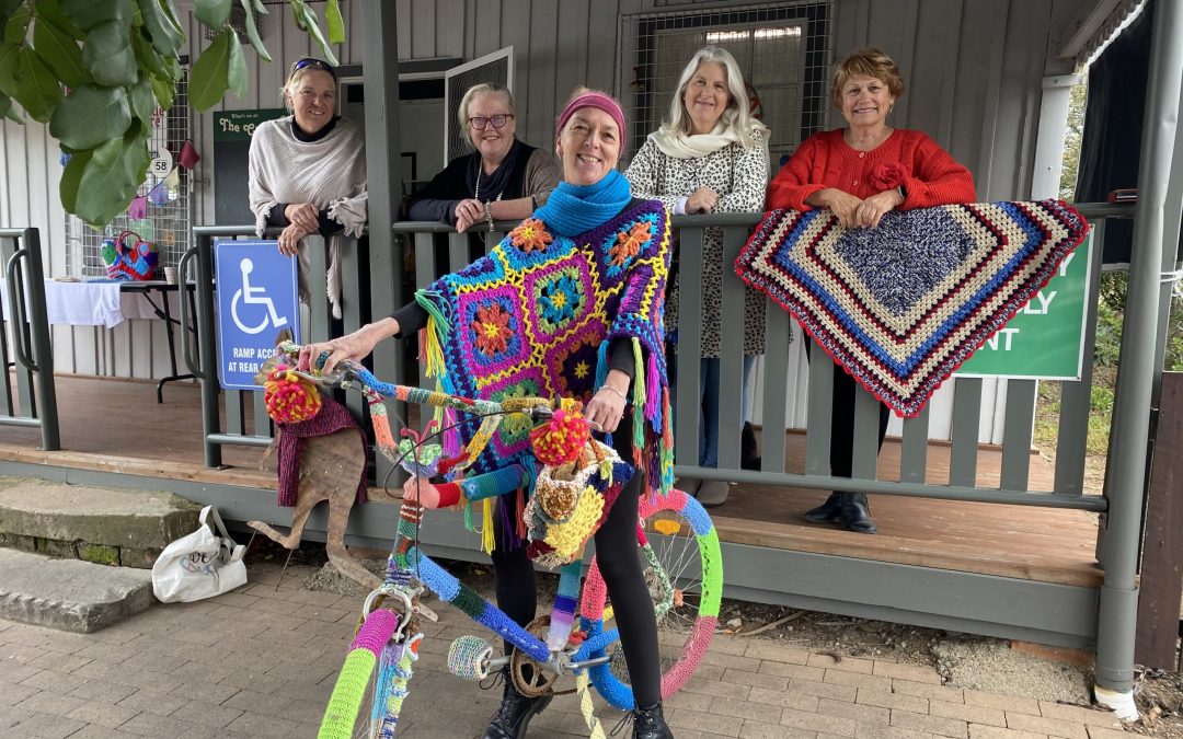 Craft Shop’s creatively crocheted cycle a feature