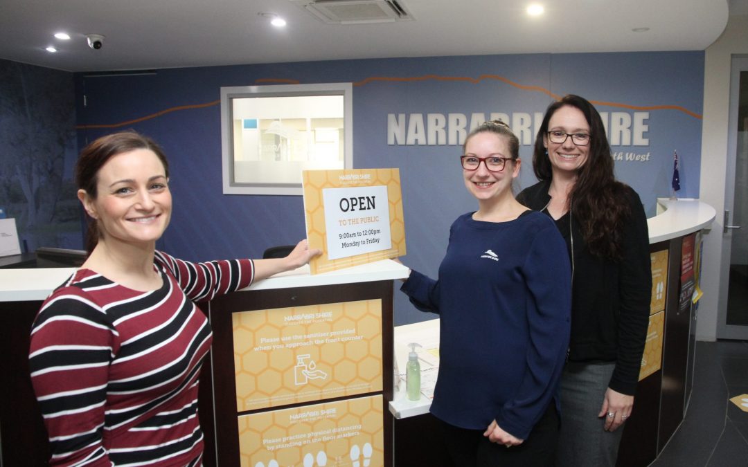 Shire Council administration offices re-open