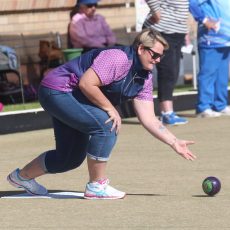 Lady bowlers enjoy a day on the green in Wee Waa