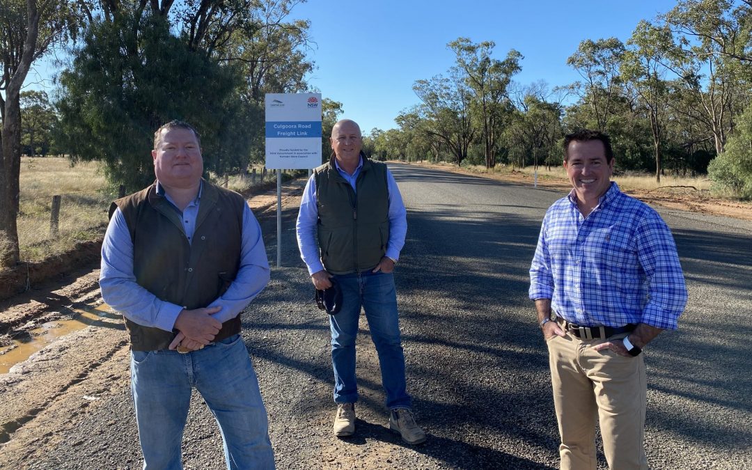 Culgoora Road upgrade – now ‘fit for freight’