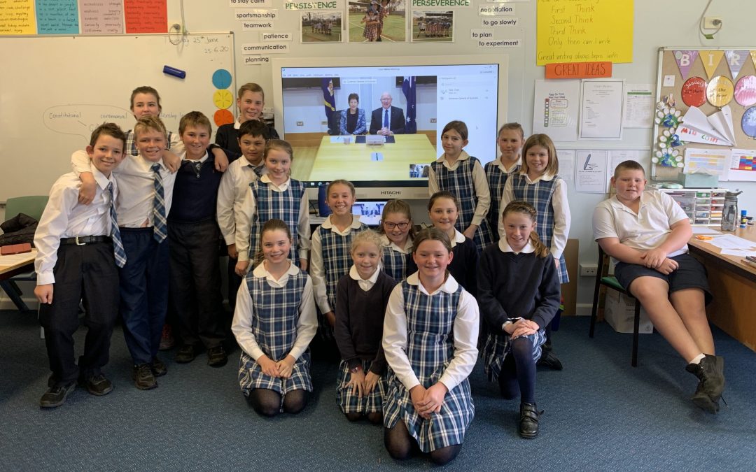 Governor-General zooms into Burren Junction Public School