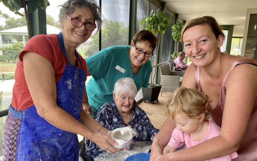 Hands on art therapy at Whiddon
