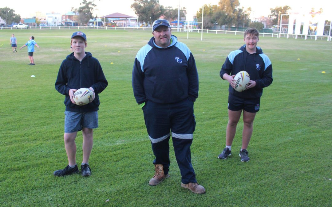 Narrabri and District Junior Rugby League under-13s team ready for new challenge