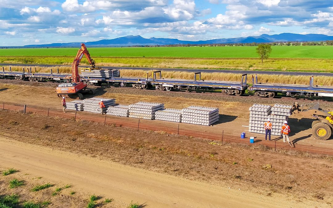 Last load of sleepers arrives for Inland Rail Project