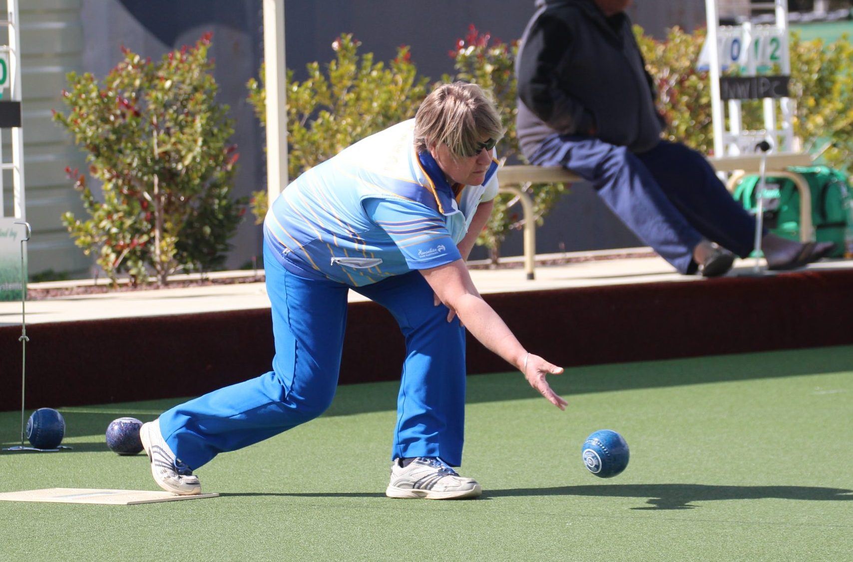 Lorraine Scott wins the Narrabri Women’s Bowling Club’s 2020 Singles title