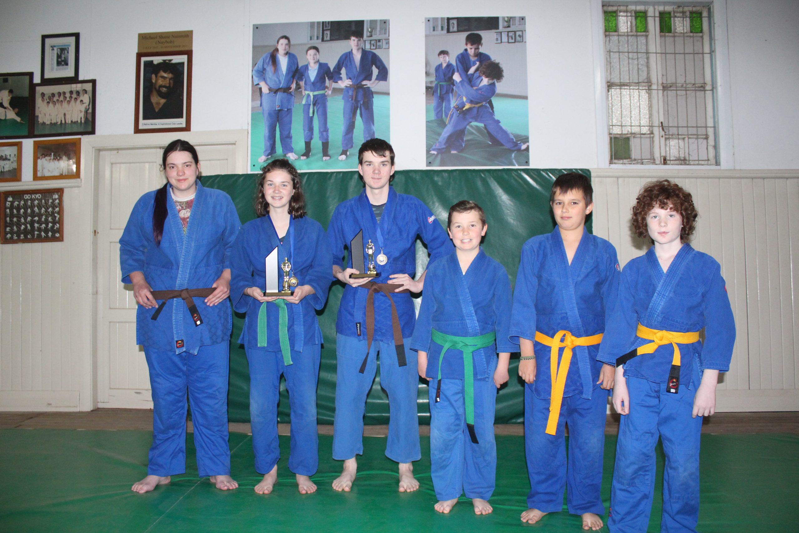 Off the mat and onto the wall