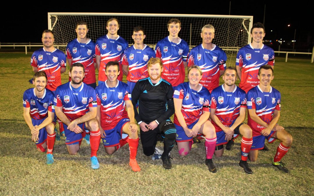 Wee Waa United FC defeats Narrabri Elevens FC in a Friday night goalfest