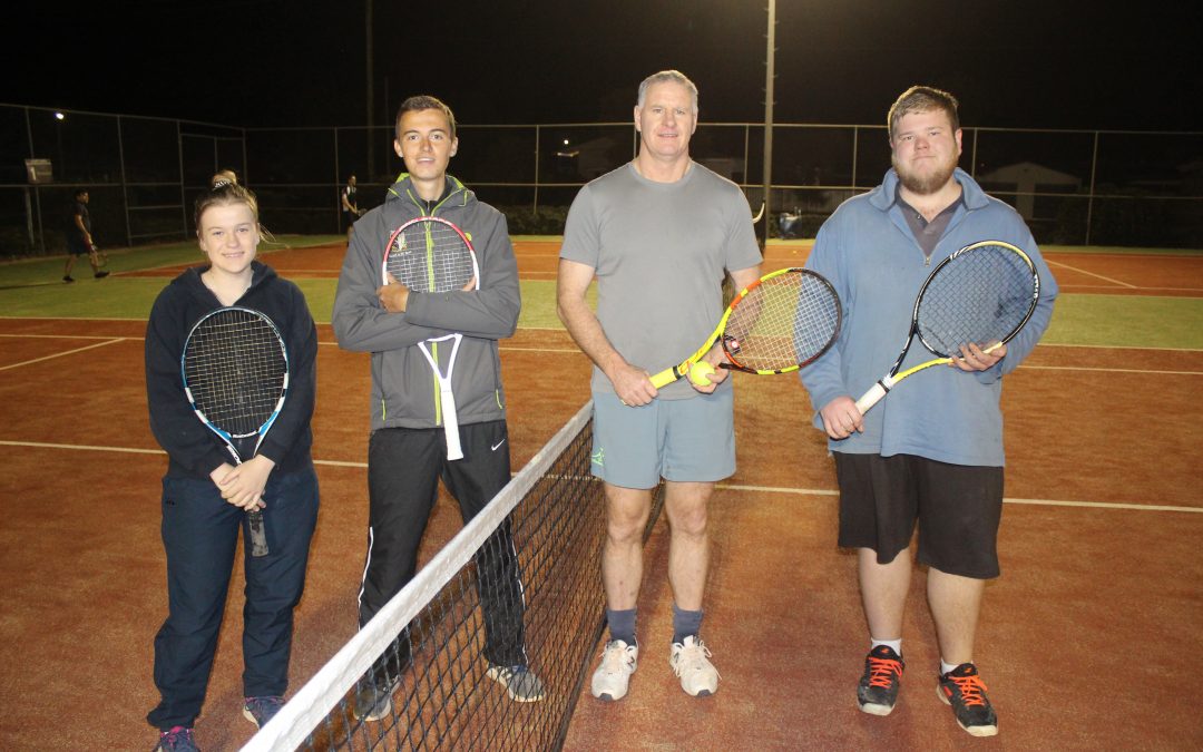 Narrabri Tennis’ winter doubles competition in full swing