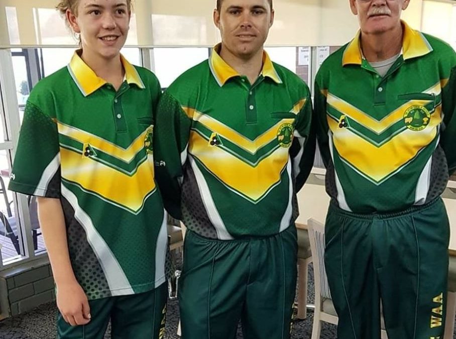 Wee Waa Bowling Club trio creates history in Inverell