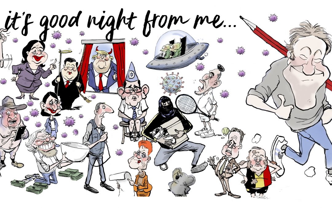 Courier cartoonist Paul Zanetti hangs up his pen