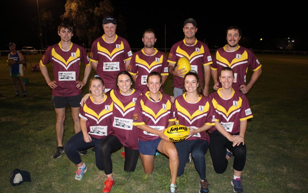 Narrabri Eagles’ popular AFL Nines mixed competition gets underway