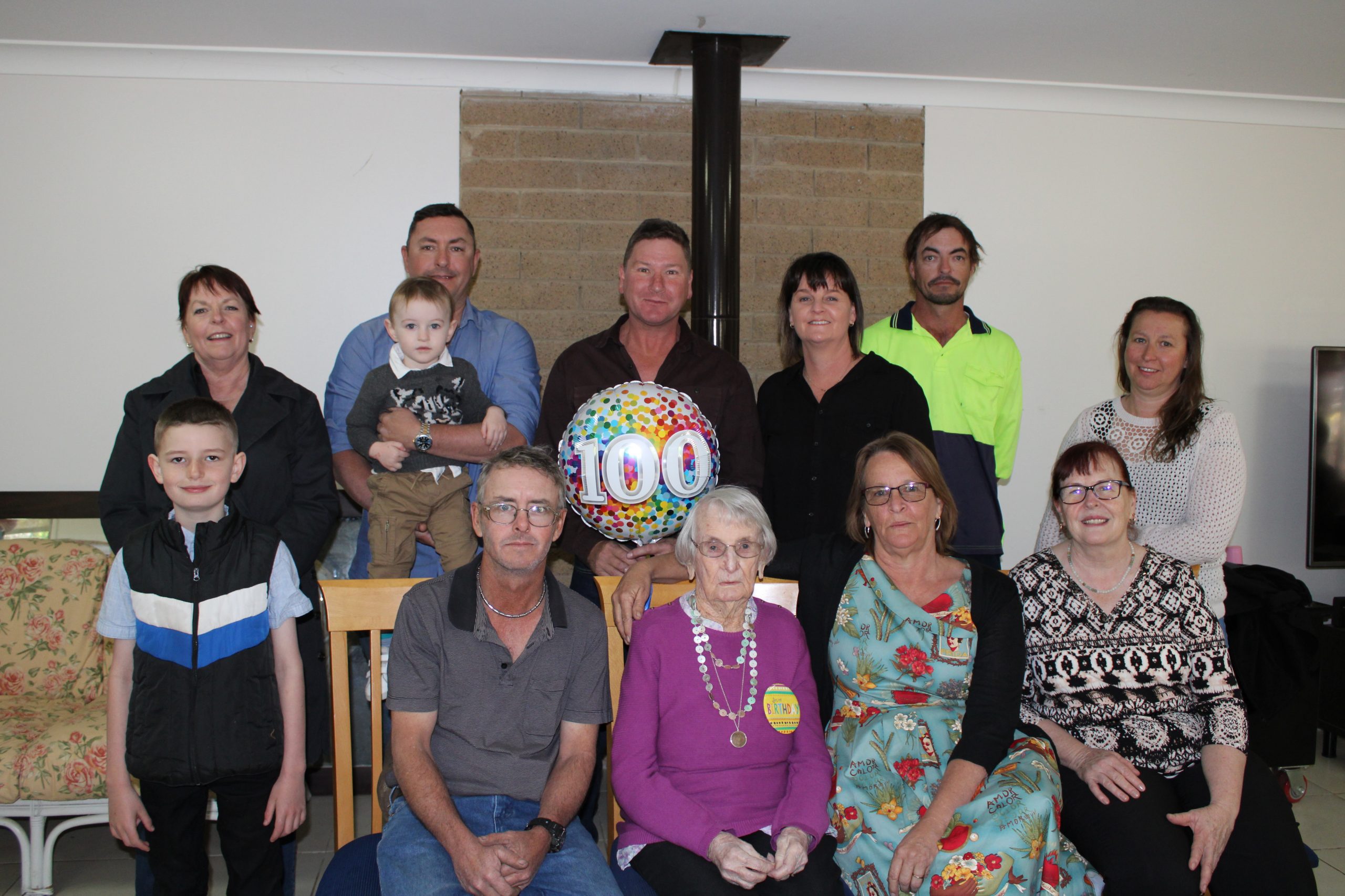 Birthday milestone: Doris Hall celebrates a century