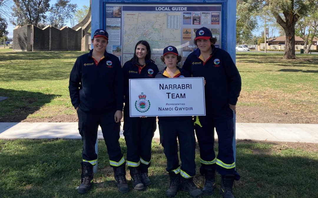 Young firefighters put skills on display