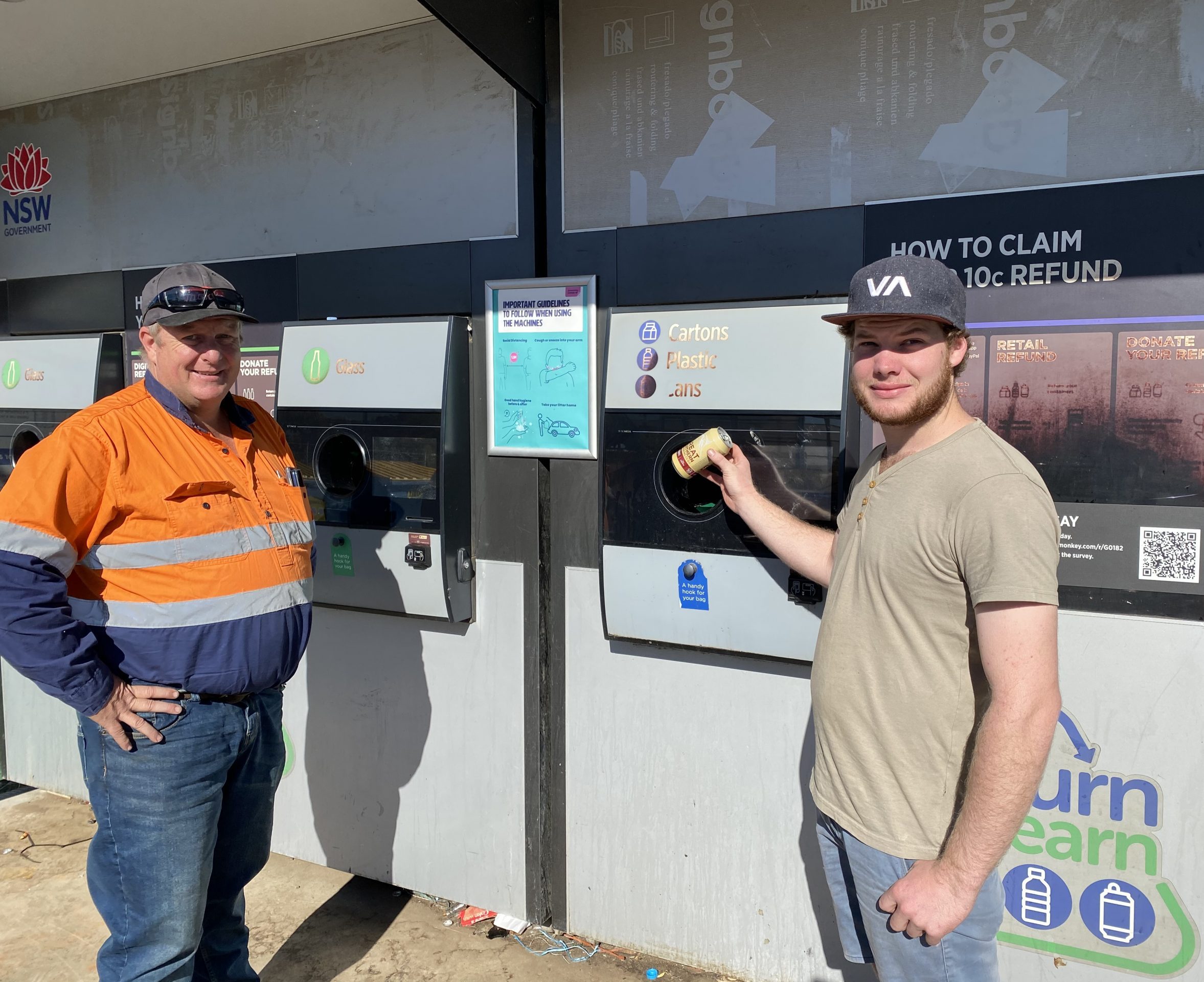 Bottles Can Change Lives: every can and bottle helps