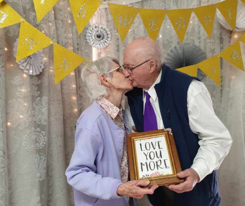 60th wedding anniversary celebration
