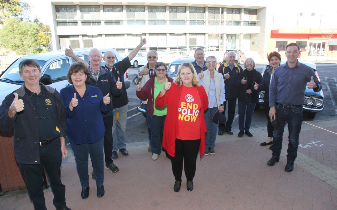 Narrabri Rotary celebrates a global health achievement