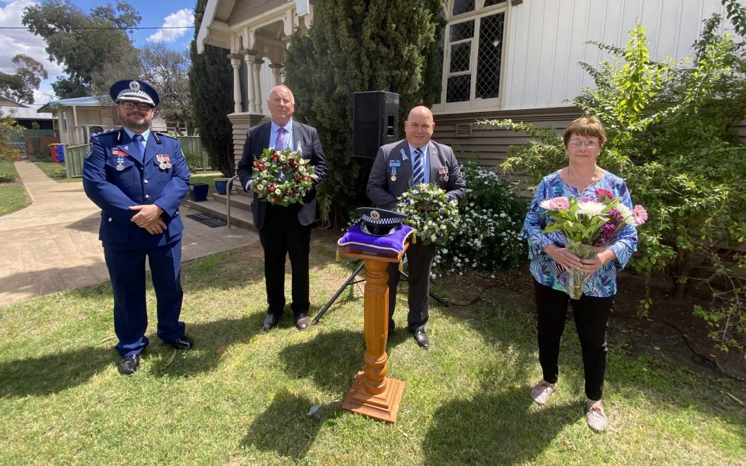 Police remember fallen colleagues on national day