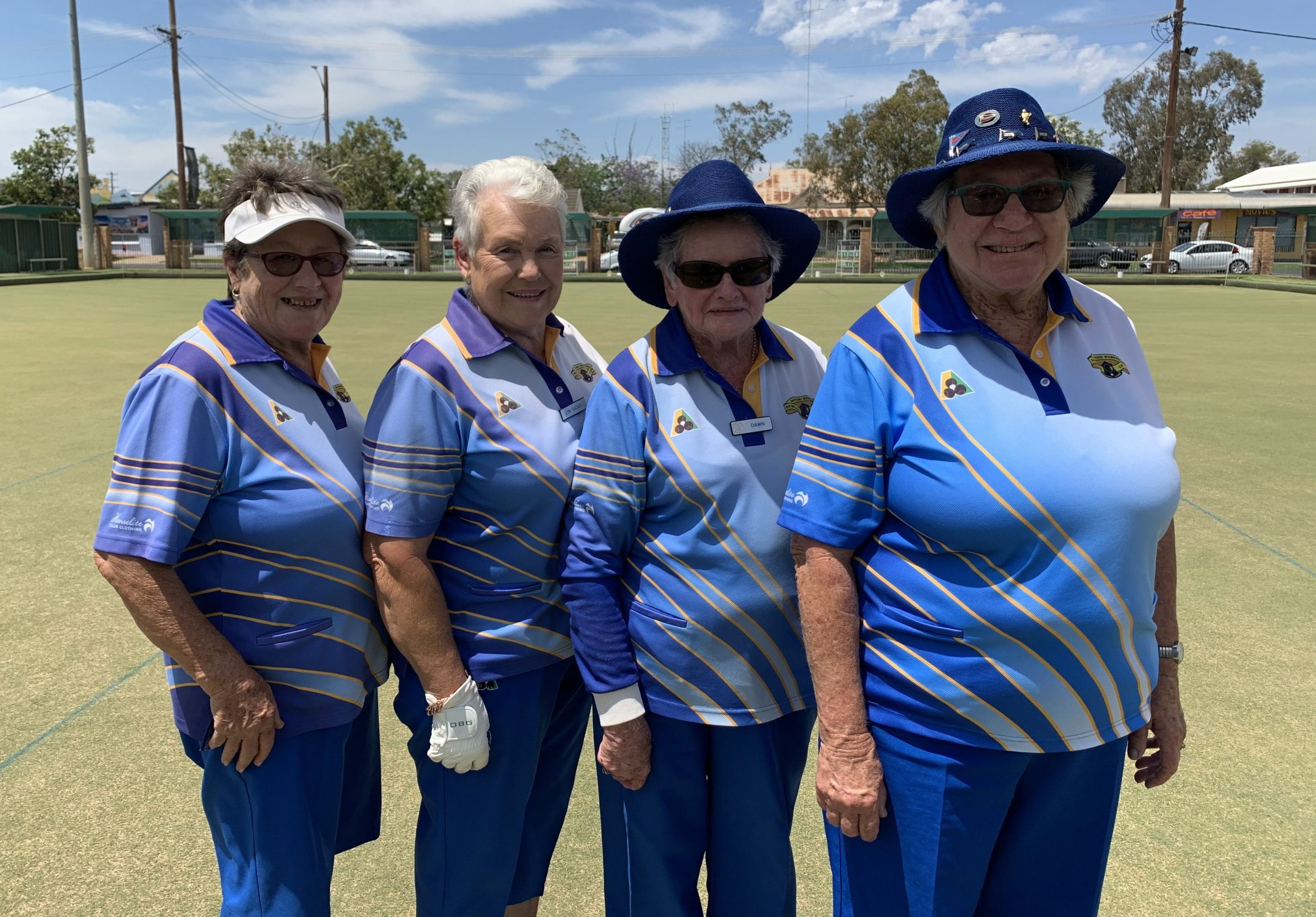 Narrabri ladies win the Region 3 Senior Fours playoffs at Lightning Ridge