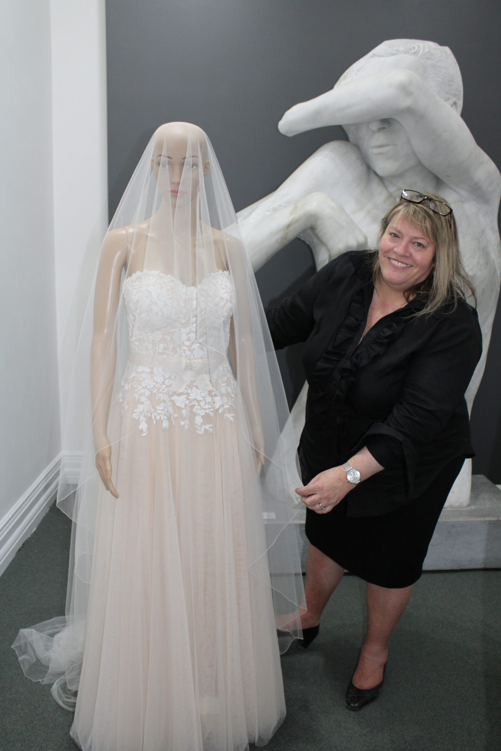 Spectacular wedding gown seamstress in spotlight | GALLERY