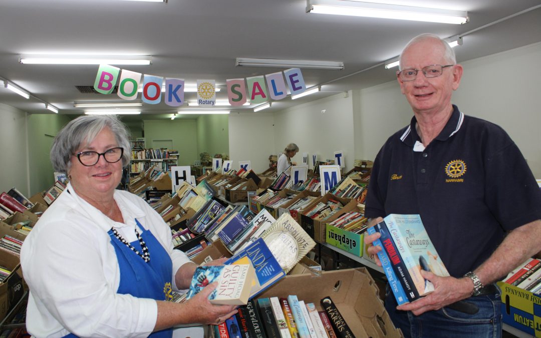 Good reads aplenty at Rotary book sale