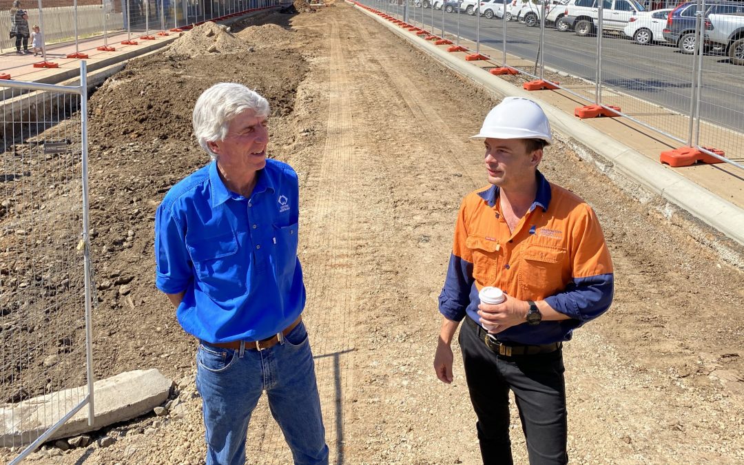 Contractors dig deep to build our future CBD