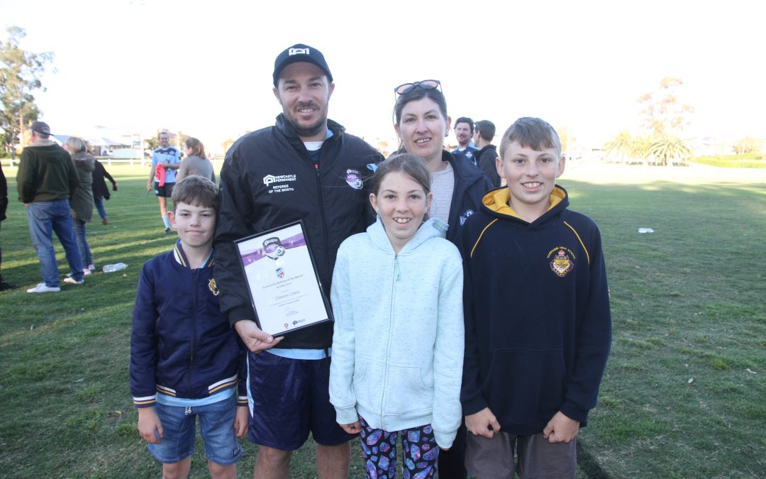 Danny Laws named Northern Inland Football community referee of the month